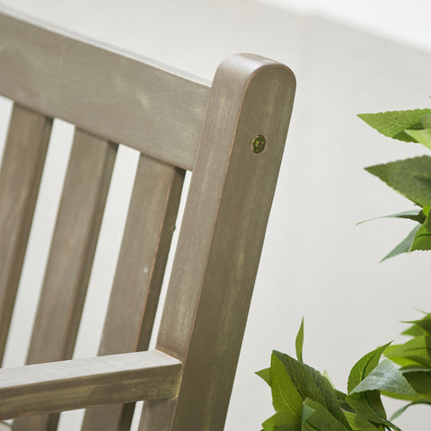 Richmond Acacia Wood Bench with Pop Up Table - 2 Colours