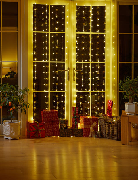 Party Curtain Lights - Warm or Cool White