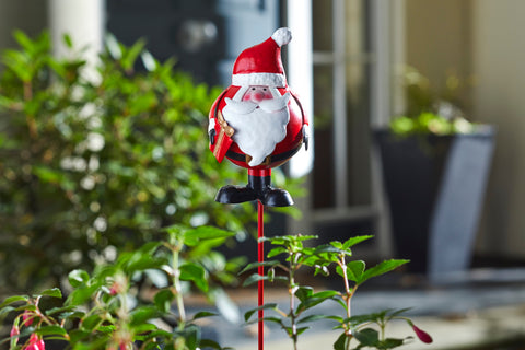 Festive Metal Stakes - Multiple Colours