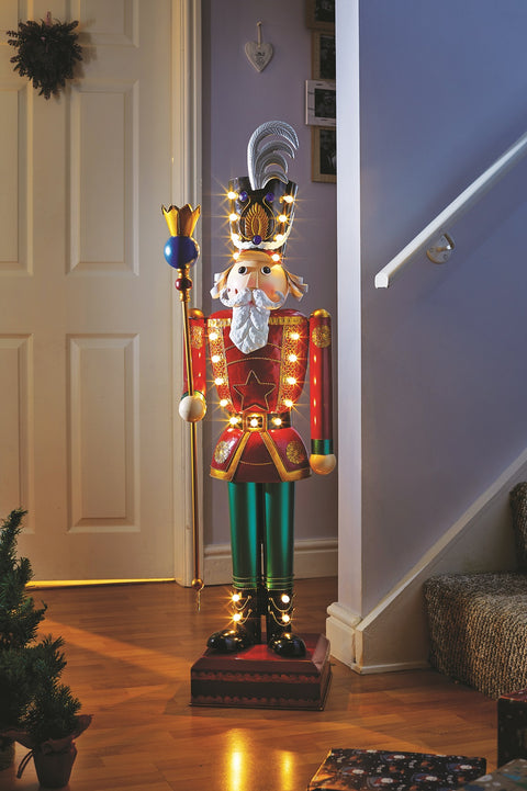 InLit Giant Nutcracker - Traditional