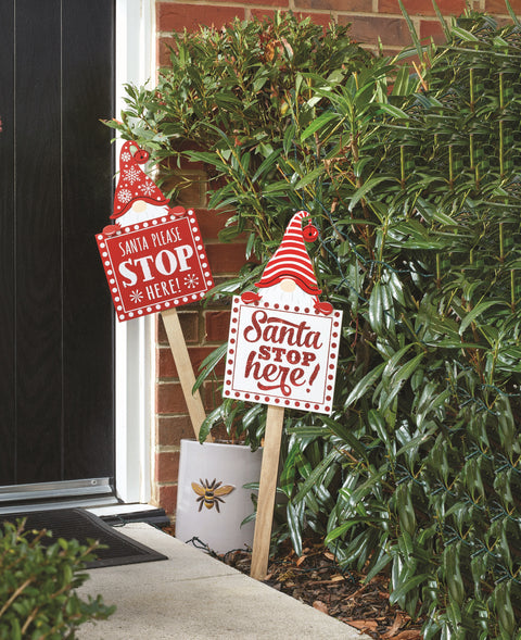 GonkStop! Santa's Sign