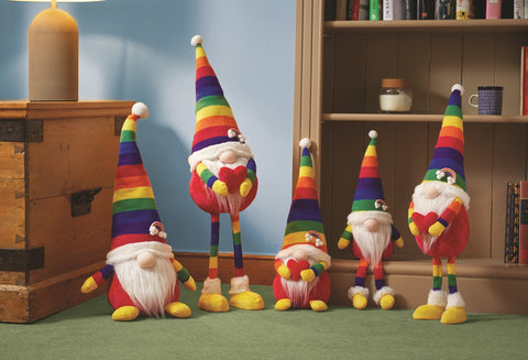 Rainbow Gonks - Multiple Sizes