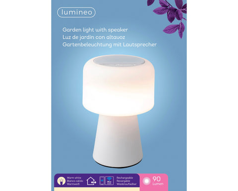LED Lamp Speaker Outdoor - White/Warm White