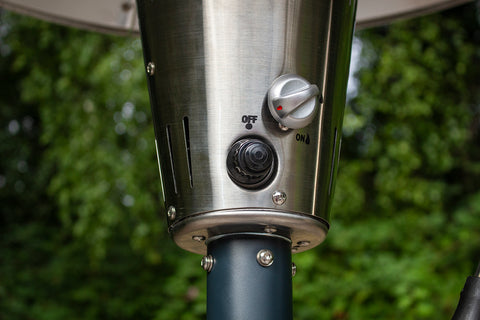 Sahara X13 Heat Focus Patio Heater Gas - Teal