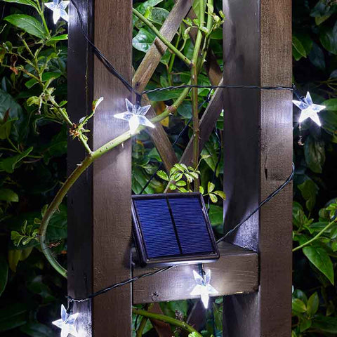 Ultra Solar String Lights - Stars