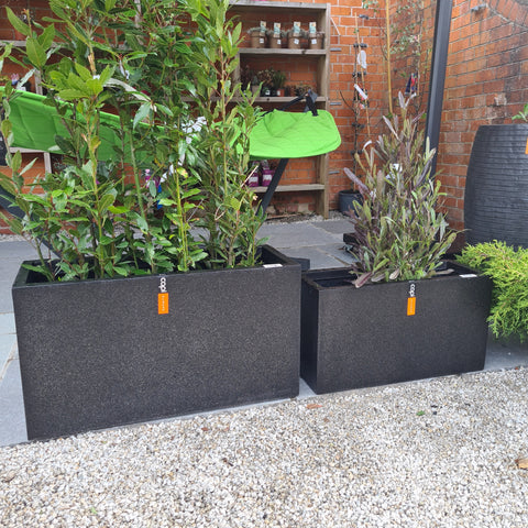 Single Planter Rectangle Lux Terrazo