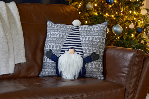 FairIsle Gonk Cushion - Multiple Colours