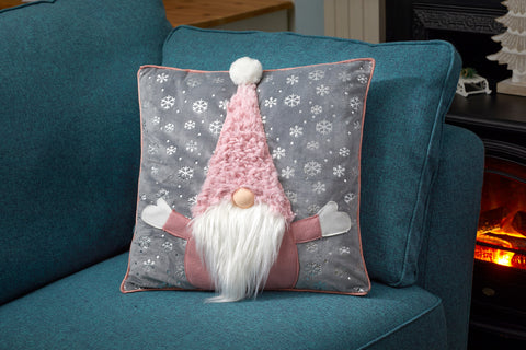 Super Furry Gonk Cushion - Multiple Colours