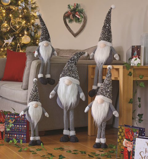 Seated and Standing GlamGonks Grey - Multiple Sizes