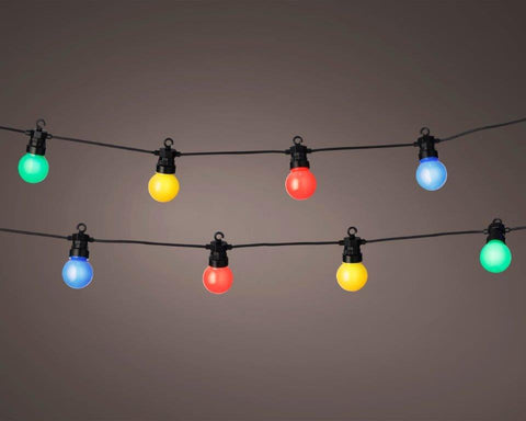 Outdoor LED string light multi colour