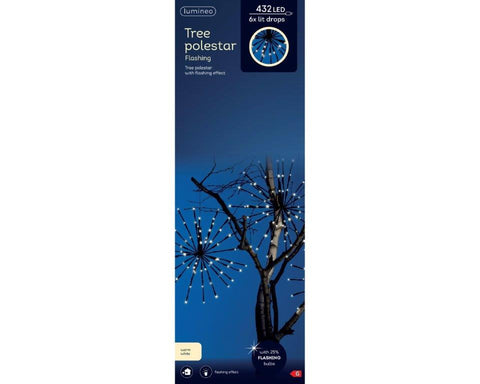 Outdoor LED tree Polestar flashing effect lights (6)