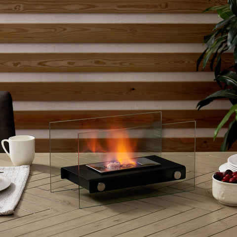Rectangular Bioethanol Table Firepit