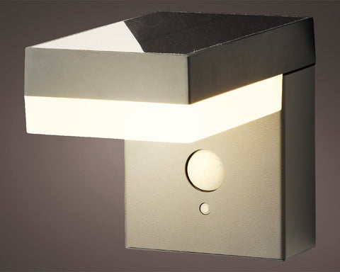 Solar Wall Light with PIR