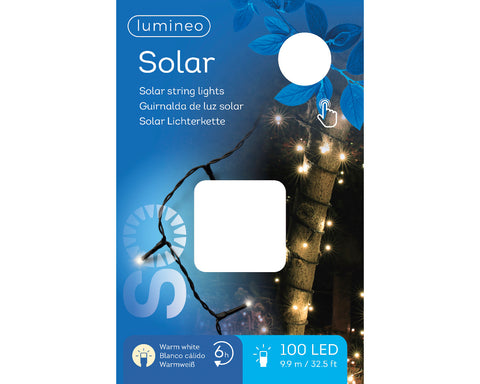 Solar Garden String Lights - 2 Sizes Available