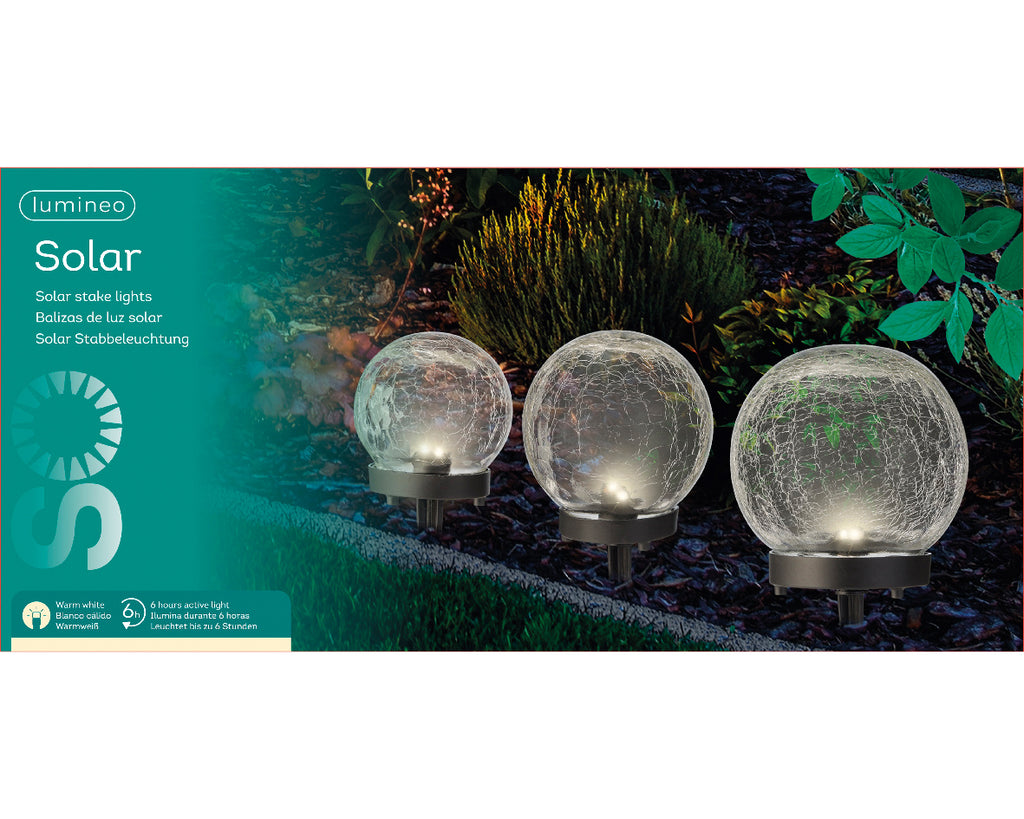 Lumineo solar stake shop light