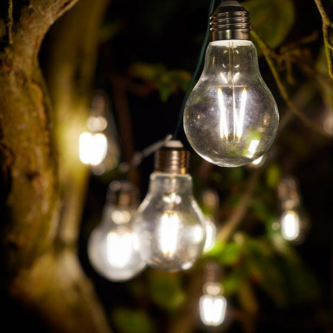 Eureka Retro Solar String Light