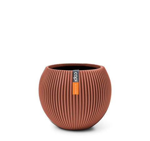 Vase Ball Groove Indoor - Multiple Colours & Sizes