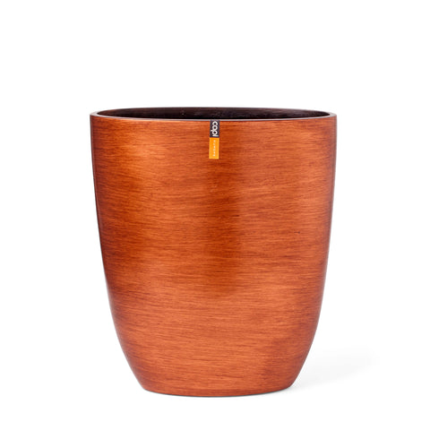 Planter Oval Retro Indoor - Copper