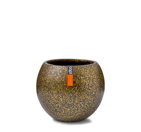 Vase Ball Terrazzo Gold Indoor - Multiple Sizes