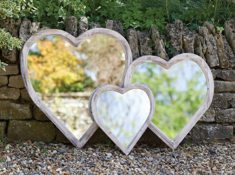 Heart Garden Mirror Large