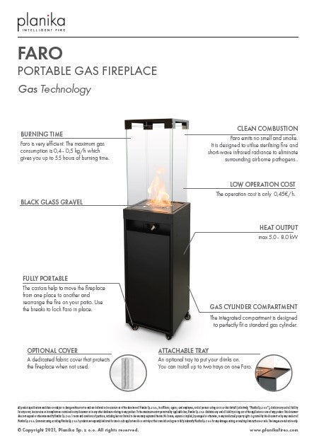 Faro Gas Patio Heater