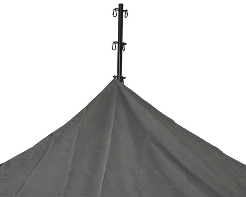 Steel Pole Shade Sail Mount - Anthracite