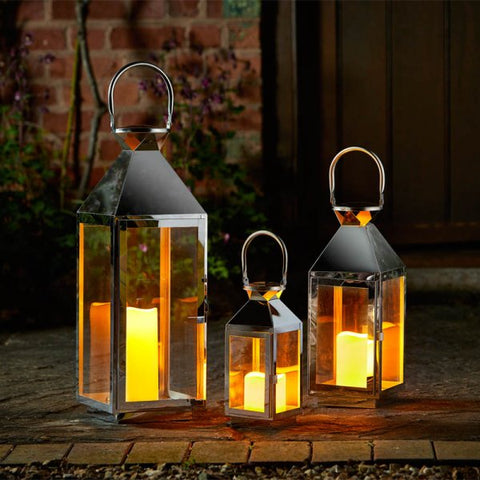 Outdoor shop lantern set