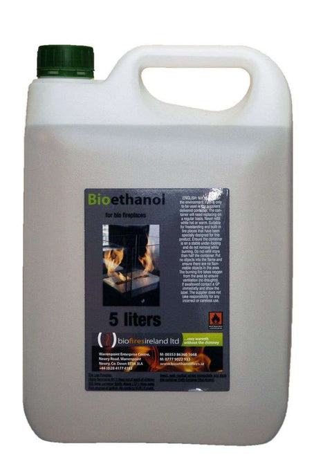 Bioethanol Fuel 1 Litre / 5 Litre