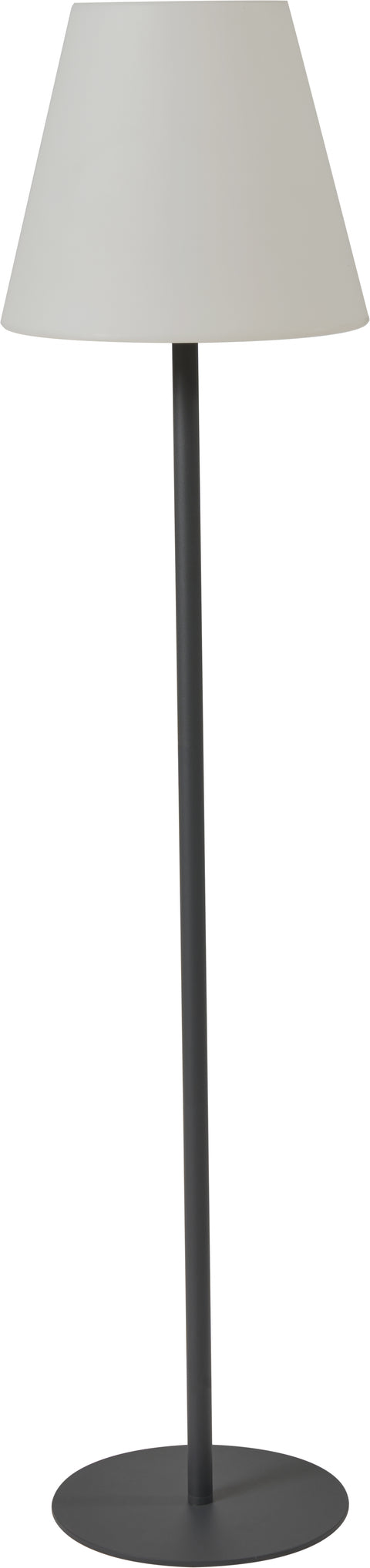 Grey Metal Outdoor Lamp