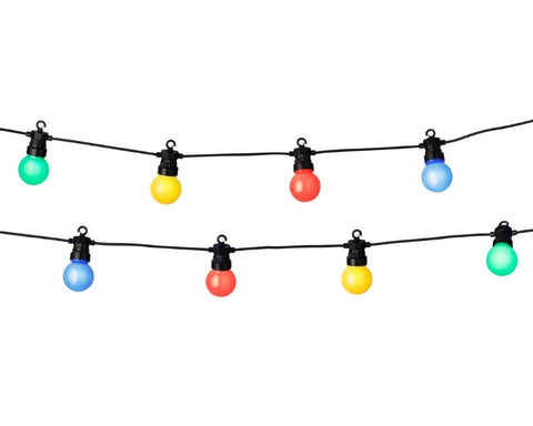 Outdoor LED string light multi colour