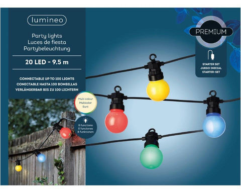 Outdoor LED string light multi colour