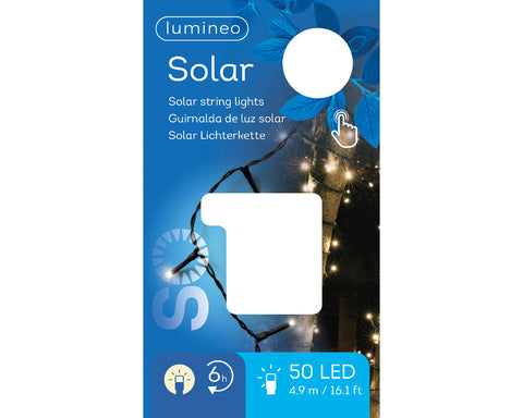 Solar Garden String Lights - 2 Sizes Available
