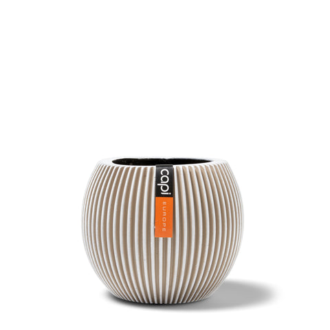 Vase Ball Groove Indoor - Multiple Colours & Sizes