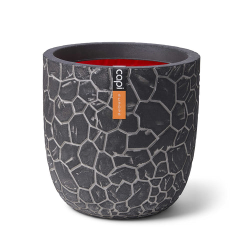 Vase Elegant Deluxe Clay - Multiple Sizes - Black