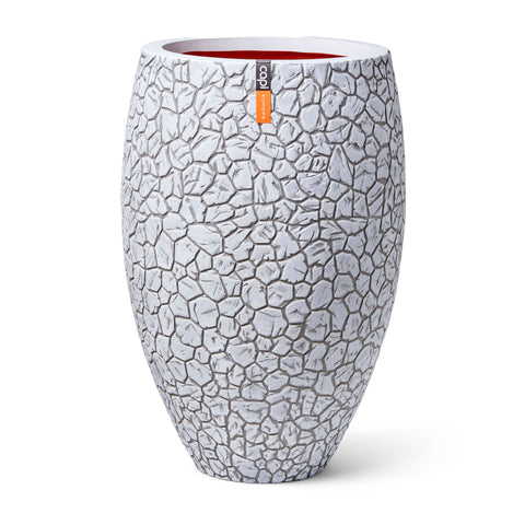 Vase Elegant Deluxe Clay Ivory - Multiple Sizes