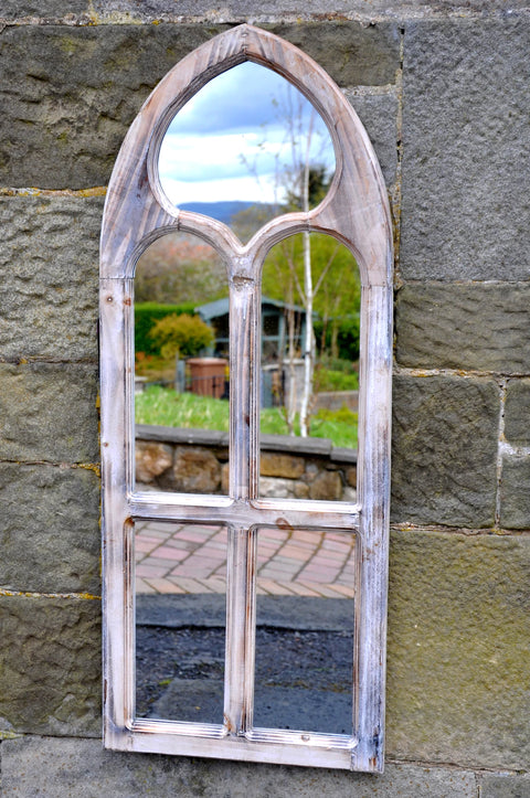 St Peter's Gothic Garden Mirror